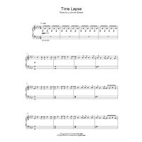 Ludovico Einaudi - Time Lapse sheet music for piano download