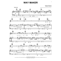 Way Maker Sheet Music PDF (Sinach) - PraiseCharts