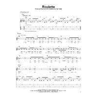 System Of A Down Roulette Sheet Music for Guitar Tab Download PDF 22420