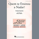 Download or print Daisy Fragoso Quem Te Ensinou A Nadar? Sheet Music Printable PDF 13-page score for Festival / arranged 3-Part Treble Choir SKU: 176503