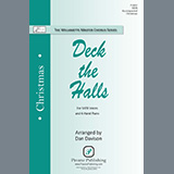 Download or print Dan Davison Deck the Halls Sheet Music Printable PDF 15-page score for Christmas / arranged SATB Choir SKU: 517716