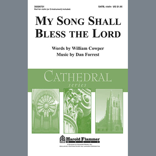 Easily Download Dan Forrest Printable PDF piano music notes, guitar tabs for SATB Choir. Transpose or transcribe this score in no time - Learn how to play song progression.