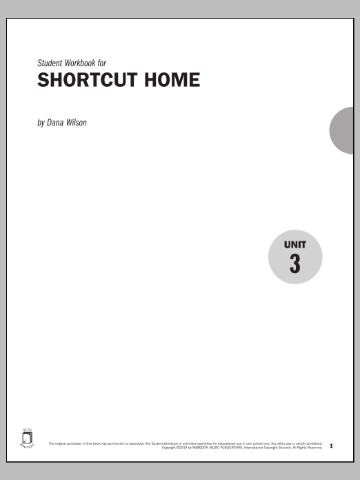Learn to play Dana Wilson Guides to Band Masterworks, Vol. 5 - Student Workbook - Shortcut Home sheet music for Instrumental Method in minutes. Price: 21.9700$ Dana Wilson Guides to Band Masterworks, Vol. 5 - Student Workbook - Shortcut Home sheet music notes and chords arranged for Instrumental Method
