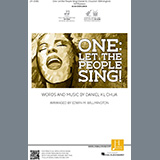 Download or print Daniel KL Chua One: Let the People Sing (arr. Edwin M. Willmington) Sheet Music Printable PDF 15-page score for Gospel / arranged SATB Choir SKU: 1357267
