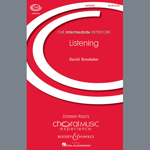 Easily Download Daniel Brewbaker Printable PDF piano music notes, guitar tabs for 2-Part Choir. Transpose or transcribe this score in no time - Learn how to play song progression.