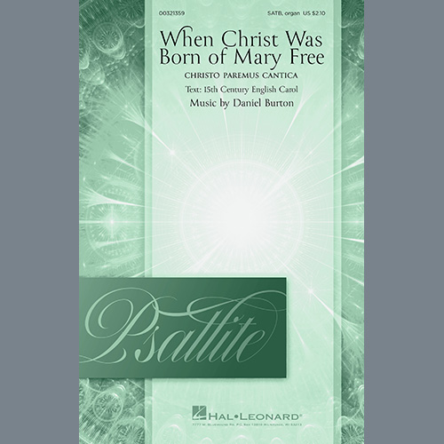 Daniel Burton Download Printable PDF Score Easily Download Daniel Burton Printable PDF piano music notes, guitar tabs for SATB Choir. Transpose or transcribe this score in no time - Learn how to play song progression.