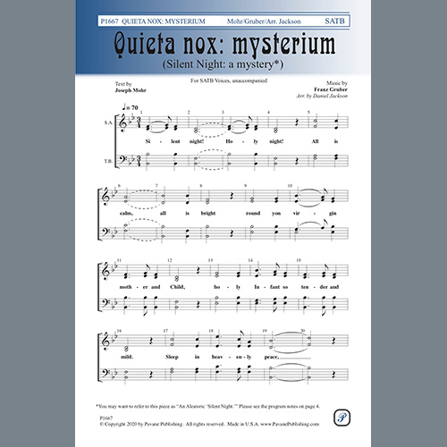 Quieta nox: Mysterium cover image