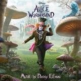 Download or print Danny Elfman Alice's Theme Sheet Music Printable PDF 15-page score for Disney / arranged Piano, Vocal & Guitar Chords (Right-Hand Melody) SKU: 74636