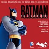 Download or print Danny Elfman Batman: The Animated Series (Main Title) Sheet Music Printable PDF 3-page score for Film/TV / arranged Beginning Piano Solo SKU: 1267276