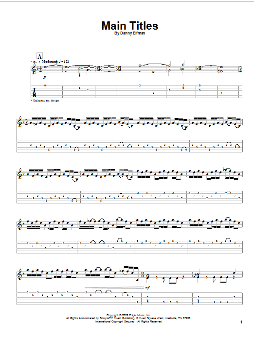 Spider-Man Theme chords by Michael Bublé