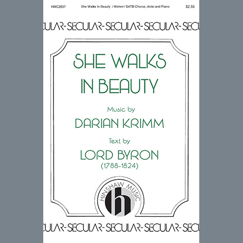 Darian Krimm Download Printable PDF Score Easily Download Darian Krimm Printable PDF piano music notes, guitar tabs for SATB Choir. Transpose or transcribe this score in no time - Learn how to play song progression.