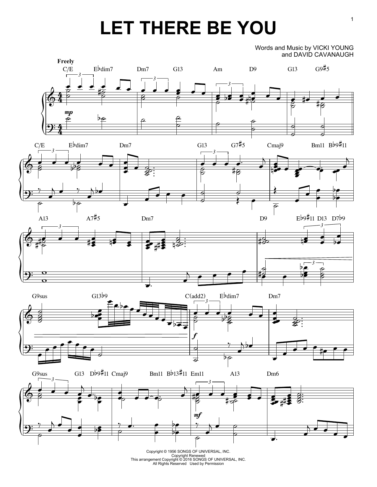 Learn to play Dave Cavanaugh Let There Be You sheet music for Easy Lead Sheet / Fake Book in minutes. Price: 5.9900$ Dave Cavanaugh Let There Be You sheet music notes and chords arranged for Easy Lead Sheet / Fake Book