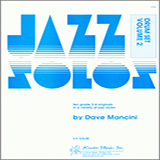 Download or print Dave Mancini Jazz Solos For Drum Set, Volume 2 Sheet Music Printable PDF 24-page score for Jazz / arranged Percussion Solo SKU: 124888.