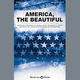 Download or print David Angerman America, The Beautiful Sheet Music Printable PDF 7-page score for Patriotic / arranged SATB Choir SKU: 196284