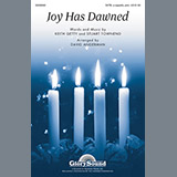 Download or print David Angerman Joy Has Dawned Sheet Music Printable PDF 3-page score for Concert / arranged SATB Choir SKU: 96546