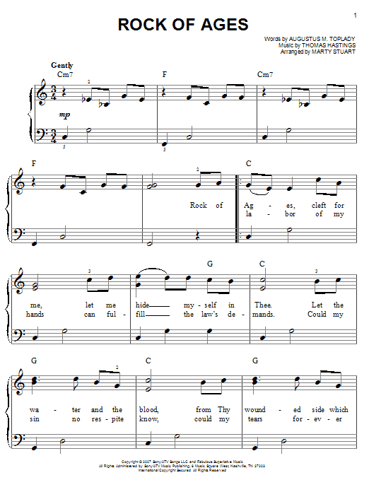 David Crowder Rock Of Ages sheet music notes and chords. Download Printable PDF.