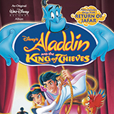 Download or print David Friedman Out Of Thin Air (from Aladdin and the King of Thieves) Sheet Music Printable PDF 6-page score for Children / arranged Piano, Vocal & Guitar Chords (Right-Hand Melody) SKU: 19733