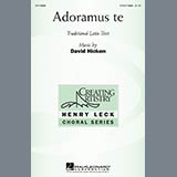 Download or print David Hicken Adoramus Te Sheet Music Printable PDF 14-page score for Latin / arranged 3-Part Treble Choir SKU: 269657