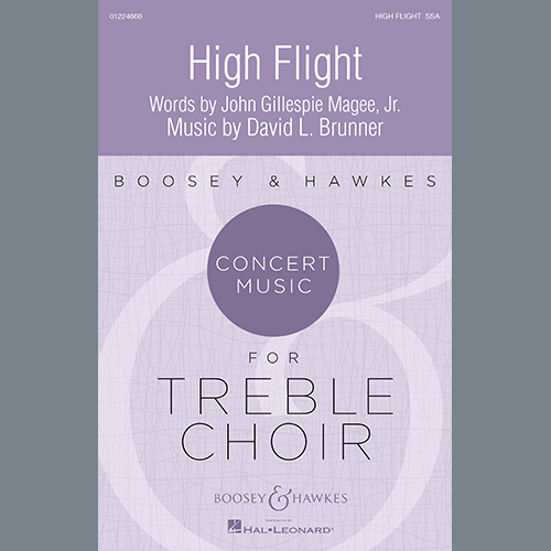 High Flight Sheet Music By David L Brunner Ssa Choir Download 11 Page Score 1425204 4208