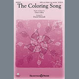 Download or print David Schmidt The Coloring Song Sheet Music Printable PDF 2-page score for Gospel / arranged SATB Choir SKU: 151073