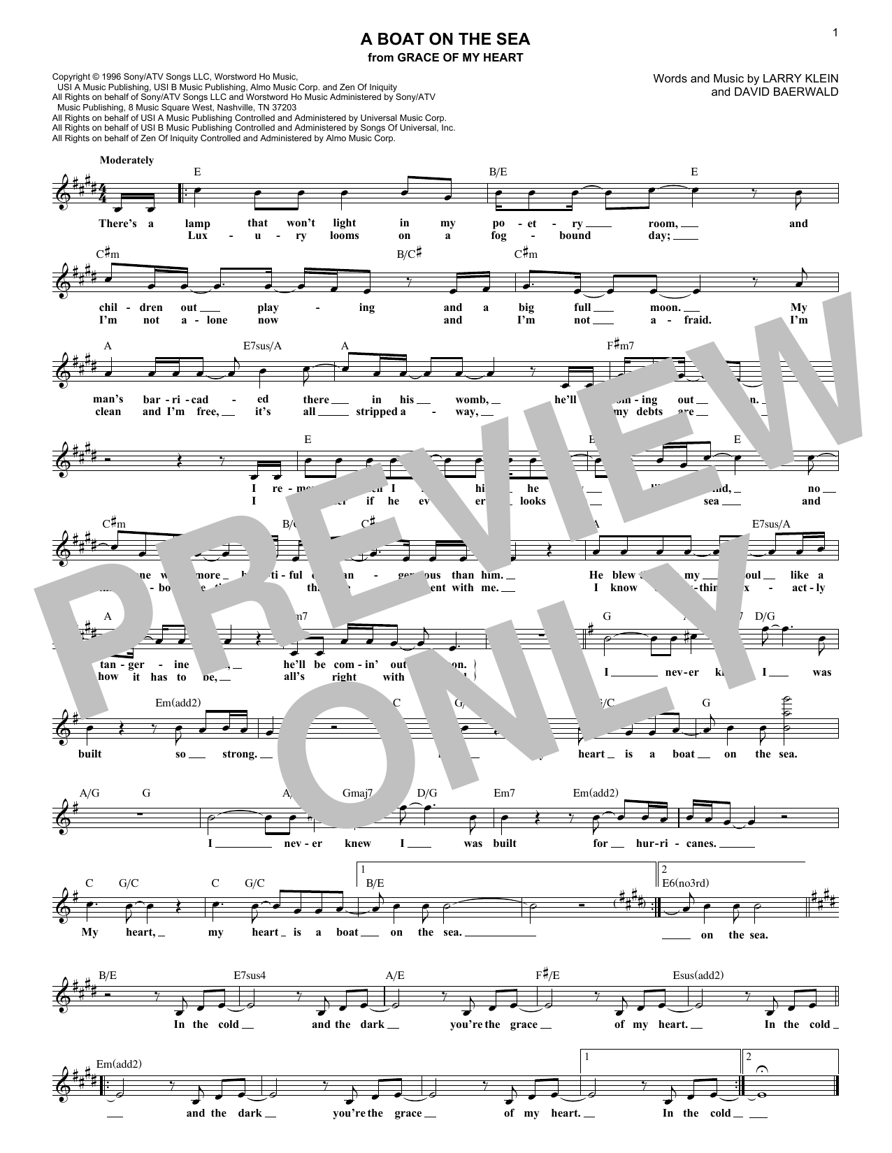 Learn to play David Baerwald A Boat On The Sea sheet music for Lead Sheet / Fake Book in minutes. Price: 5.9900$ David Baerwald A Boat On The Sea sheet music notes and chords arranged for Lead Sheet / Fake Book
