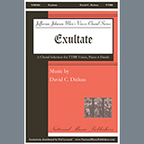 Download or print David Dickau Exultate Sheet Music Printable PDF 15-page score for Sacred / arranged TTBB Choir SKU: 459724