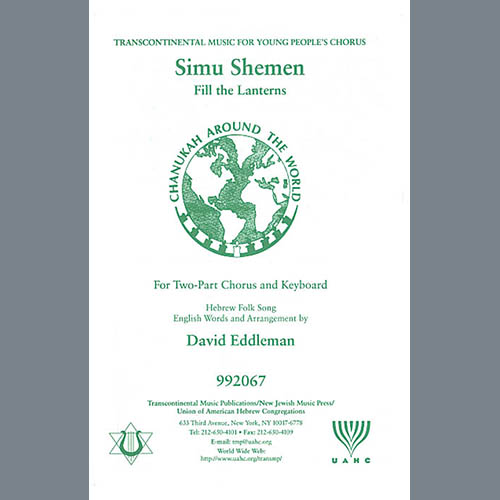 David Eddleman Download Printable PDF Score Easily Download David Eddleman Printable PDF piano music notes, guitar tabs for 2-Part Choir. Transpose or transcribe this score in no time - Learn how to play song progression.