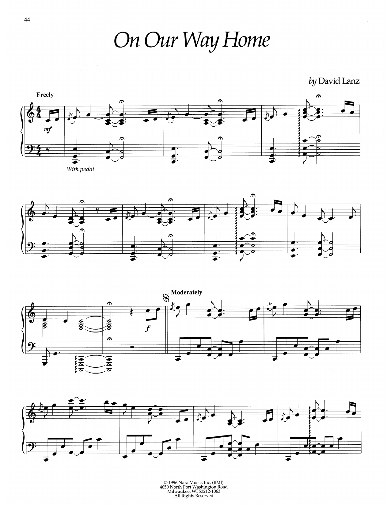 Learn to play David Lanz On Our Way Home sheet music for Piano Solo in minutes. Price: 7.8900$ David Lanz On Our Way Home sheet music notes and chords arranged for Piano Solo