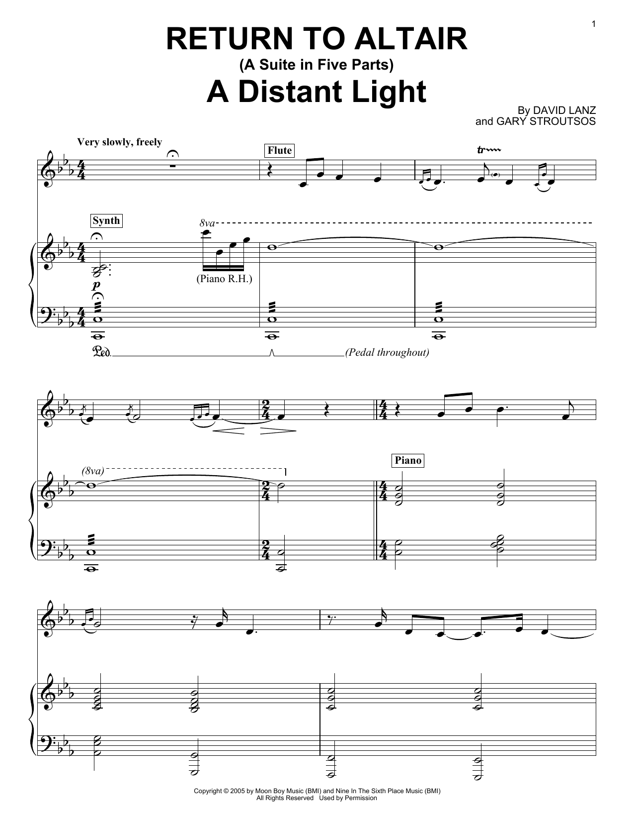 Learn to play David Lanz & Gary Stroutsos A Distant Light sheet music for Piano Solo in minutes. Price: 7.8900$ David Lanz & Gary Stroutsos A Distant Light sheet music notes and chords arranged for Piano Solo