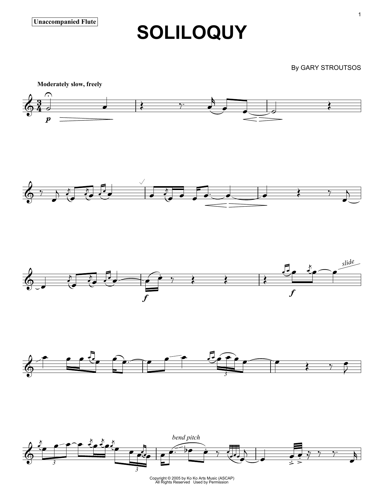 David Lanz & Gary Stroutsos Soliloquy sheet music notes and chords. Download Printable PDF.