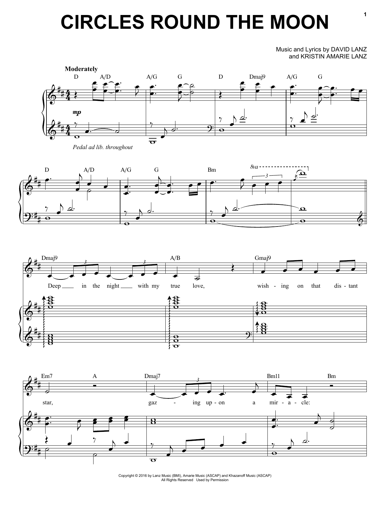 Learn to play David Lanz & Kristin Amarie Circles Round the Moon sheet music for Piano Solo in minutes. Price: 7.8900$ David Lanz & Kristin Amarie Circles Round the Moon sheet music notes and chords arranged for Piano Solo
