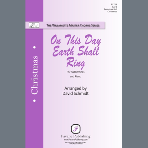 David Schmidt Download Printable PDF Score Easily Download David Schmidt Printable PDF piano music notes, guitar tabs for SATB Choir. Transpose or transcribe this score in no time - Learn how to play song progression.