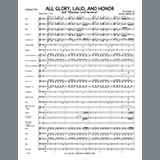 Download or print David Winkler All Glory, Laud, And Honor (with Hosanna, Loud Hosanna) - Bass Clarinet Sheet Music Printable PDF 2-page score for Romantic / arranged Full Orchestra SKU: 271623.