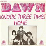 Download or print Dawn Knock Three Times Sheet Music Printable PDF 2-page score for Rock / arranged Ukulele Chords/Lyrics SKU: 164534