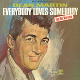 Download or print Dean Martin Everybody Loves Somebody Sheet Music Printable PDF 4-page score for Jazz / arranged Piano, Vocal & Guitar Chords (Right-Hand Melody) SKU: 52460