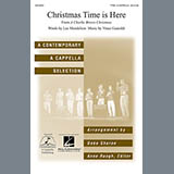 Download or print Deke Sharon Christmas Time Is Here Sheet Music Printable PDF 4-page score for A Cappella / arranged TTBB Choir SKU: 71378