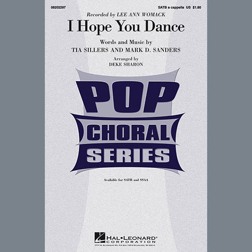 I Hope You Dance Sheet Music by Deke Sharon | SATB Choir | Download 10