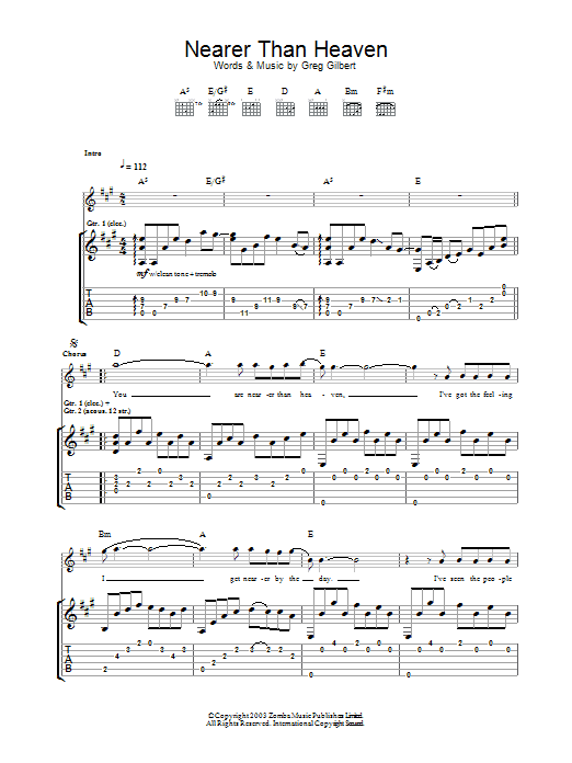 Delays Nearer Than Heaven sheet music notes and chords. Download Printable PDF.