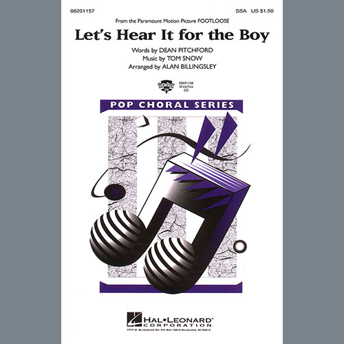 Deniece Williams Let's Hear It For The Boy (from Footloose) (arr. Alan Billingsley) Profile Image