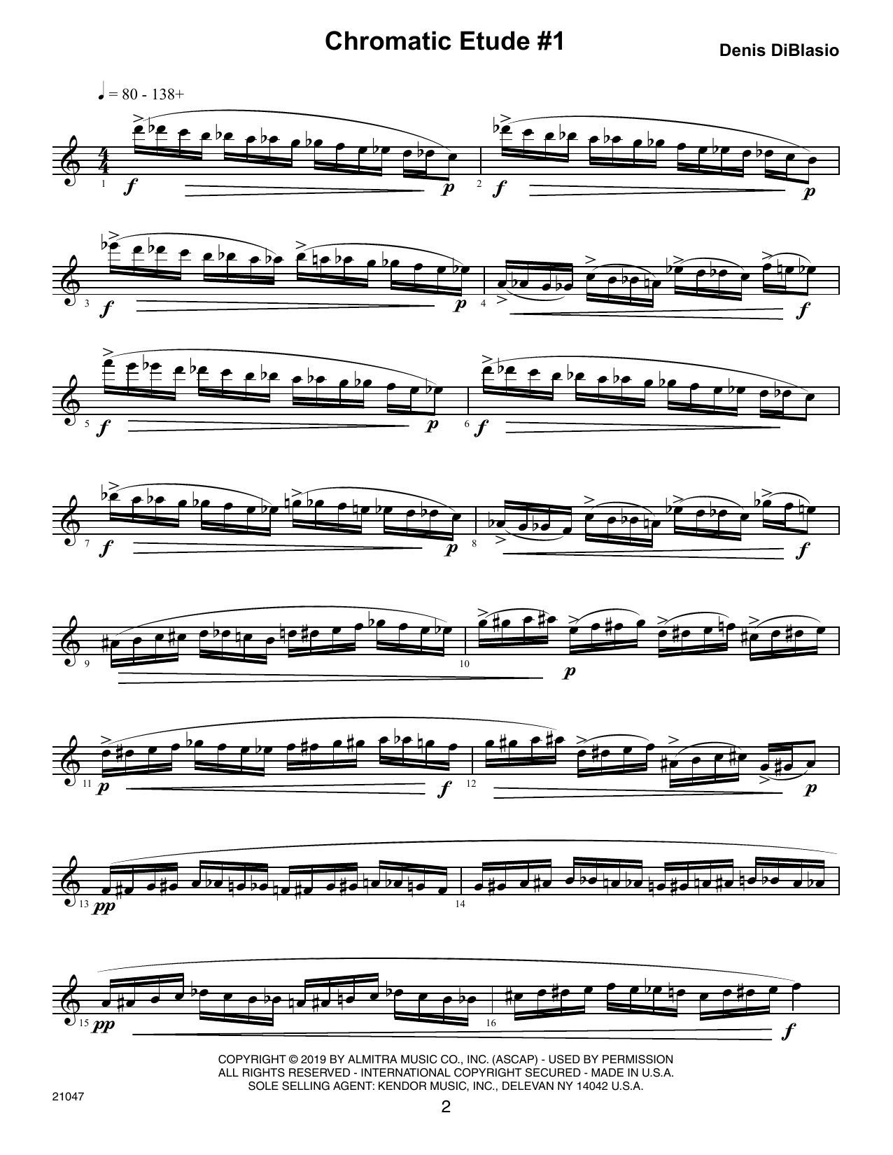 Learn to play Denis DiBlasio Chromatic Etudes And Sound Patterns For Saxophone sheet music for Woodwind Solo in minutes. Denis DiBlasio Chromatic Etudes And Sound Patterns For Saxophone sheet music notes and chords. Download Printable PDF.