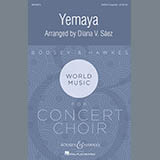 Download or print Diana Saez Yemaya Sheet Music Printable PDF 8-page score for Concert / arranged SATB Choir SKU: 181496