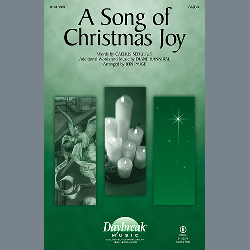 Diane Hannibal A Song Of Christmas Joy (arr. Jon Paige) Profile Image