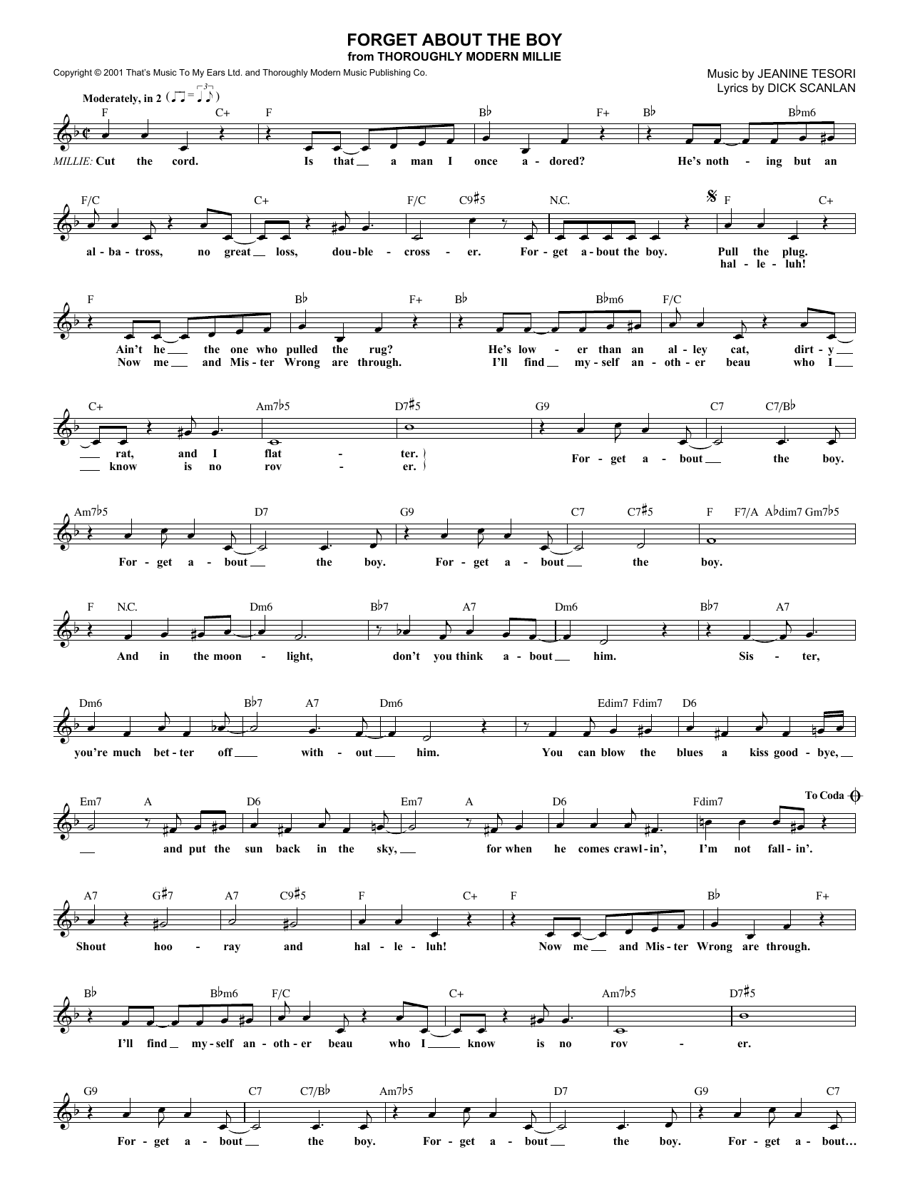 Learn to play Dick Scanlan Forget About The Boy sheet music for Lead Sheet / Fake Book in minutes. Price: 5.9900$ Dick Scanlan Forget About The Boy sheet music notes and chords arranged for Lead Sheet / Fake Book