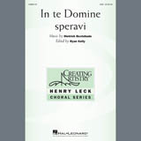 Download or print Dietrich Buxtehude In Te Domine Speravi (ed. Ryan Kelly) Sheet Music Printable PDF 13-page score for Latin / arranged SAB Choir SKU: 407586