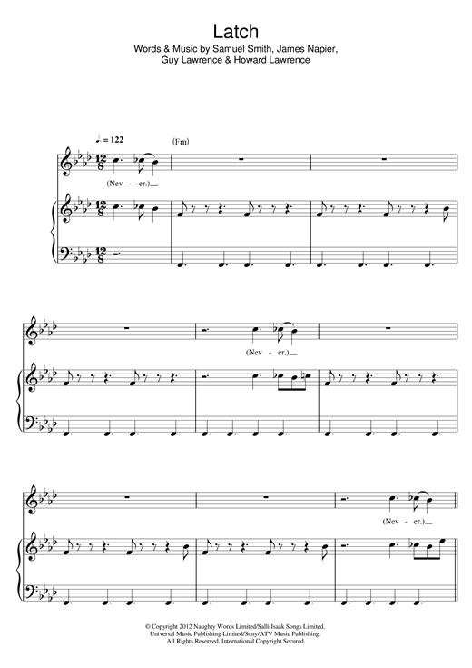 Disclosure Latch Feat Sam Smith Sheet Music Pdf Notes Chords Pop Score Ukulele Download Printable Sku 160714 Remember that you can play this song at the right column of this page by clicking on the play button. disclosure latch feat sam smith sheet music notes chords download printable ukulele pdf score sku 160714
