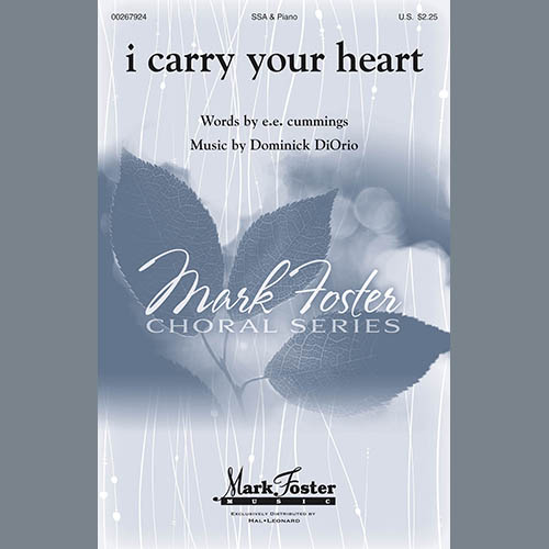 Dominick DiOrio Download Printable PDF Score Easily Download Dominick DiOrio Printable PDF piano music notes, guitar tabs for SSA Choir. Transpose or transcribe this score in no time - Learn how to play song progression.