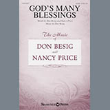 Download or print Don Besig God's Many Blessings Sheet Music Printable PDF 11-page score for Sacred / arranged SATB Choir SKU: 186564