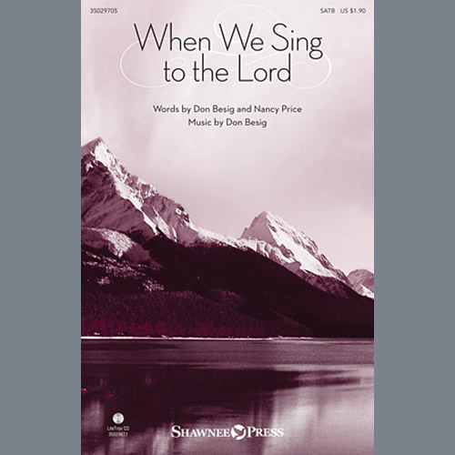 When We Sing To The Lord cover image