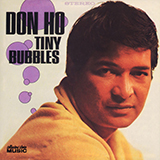 Download or print Don Ho Tiny Bubbles Sheet Music Printable PDF 2-page score for Pop / arranged Ukulele Chords/Lyrics SKU: 95121