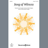 Download or print Donna Butler Douglas Song Of Witness Sheet Music Printable PDF 5-page score for Sacred / arranged Unison Choir SKU: 157152
